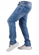 r.33 Spodnie męskie niebieskie JEANSOWE klasyczne DURAB