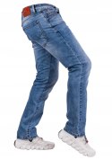 r.36 Spodnie męskie niebieskie JEANSOWE klasyczne DURAB