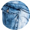 r.31 Krótkie spodenki BOJÓWKI jeansowe DIXON