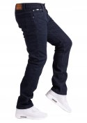 R 32 spodnie męskie jeansy slim granatowe