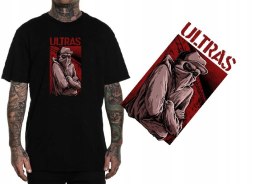 r.L T-SHIRT koszulka męska CZARNA ULTRAS