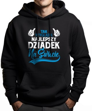 r.2XL Bluza DRESOWA z kapturem NAJLEPSZY DZIADEK NA ŚWIECIE