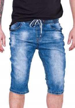PAS 80 CM *krótkie jeansowe vintage R.30