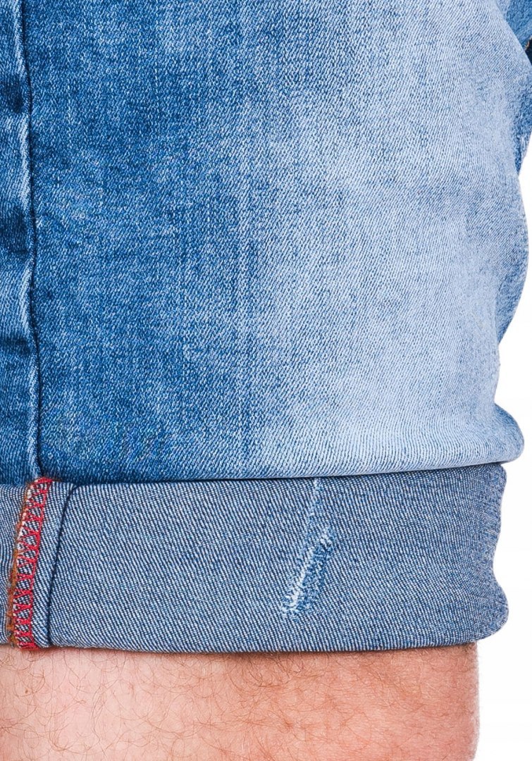 PAS 92 CM *krótkie jeansowe vintage R.35