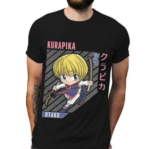 Koszulka męska czarna z nadrukiem " ANIME Hunter X Hunter"