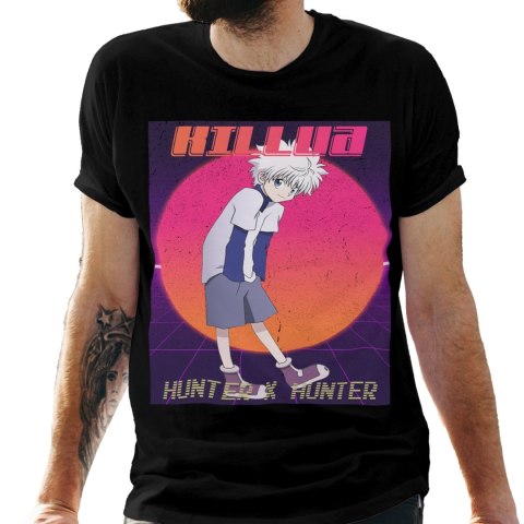 Koszulka męska czarna z nadrukiem " ANIME Hunter X Hunter"