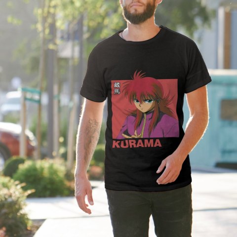 Koszulka męska czarna z nadrukiem " ANIME Yu Yu Hakusho"