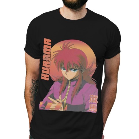 Koszulka męska czarna z nadrukiem " ANIME Yu Yu Hakusho"