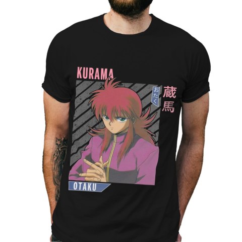 Koszulka męska czarna z nadrukiem " ANIME Yu Yu Hakusho"