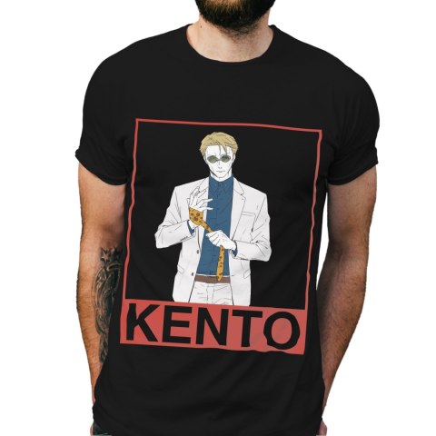 Koszulka męska czarna z nadrukiem " ANIME Kento Nanami"