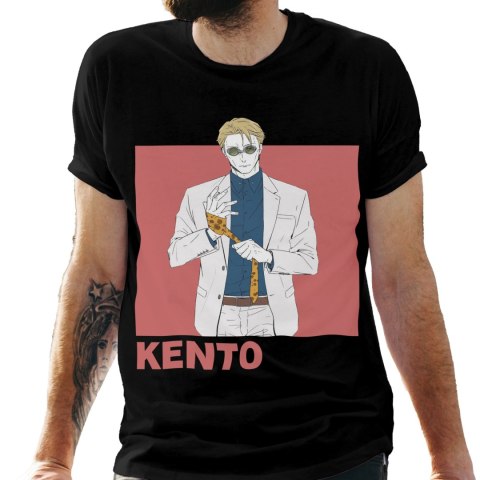 Koszulka męska czarna z nadrukiem " ANIME Kento Nanami"