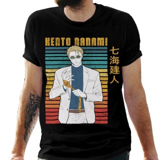 Koszulka męska czarna z nadrukiem " ANIME Kento Nanami"