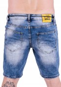 R.30 CRISPINO krótkie jeans spodenki
