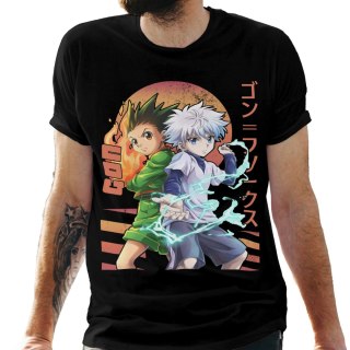 Koszulka męska czarna z nadrukiem " ANIME Hunter X Hunter"