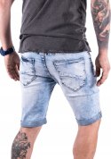 R. 31 Spodenki krótkie jeansowe mankiety Ezio