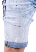 R. 31 Spodenki krótkie jeansowe mankiety Ezio
