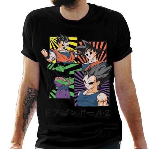 Koszulka męska czarna z nadrukiem " ANIME Dragon Ball Z"