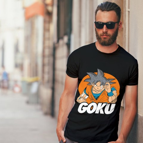 Koszulka męska czarna z nadrukiem " ANIME Dragon Ball Z"