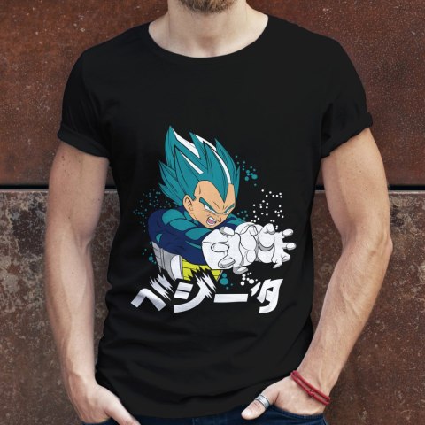 Koszulka męska czarna z nadrukiem " ANIME Dragon Ball Z"