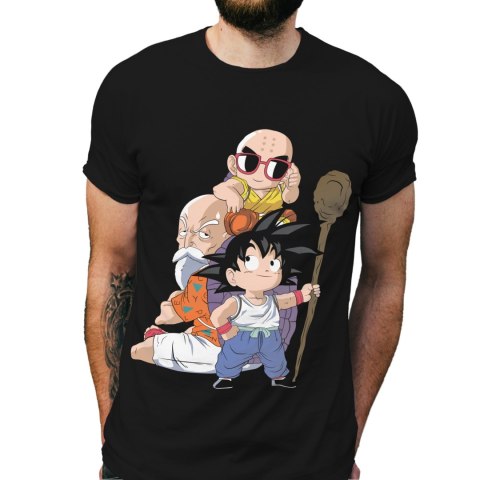 Koszulka męska czarna z nadrukiem " ANIME Dragon Ball Z"