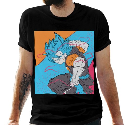 Koszulka męska czarna z nadrukiem " ANIME Dragon Ball Z"