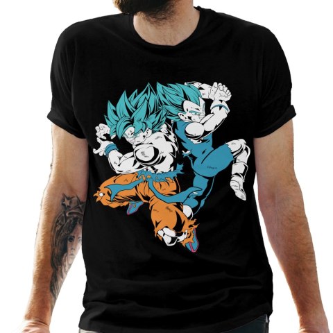 Koszulka męska czarna z nadrukiem " ANIME Dragon Ball Z"