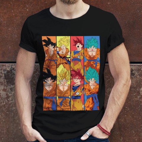 Koszulka męska czarna z nadrukiem " ANIME Dragon Ball Z"