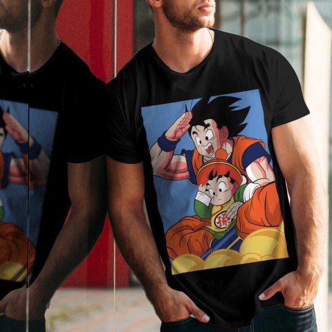 Koszulka męska czarna z nadrukiem " ANIME Dragon Ball Z"