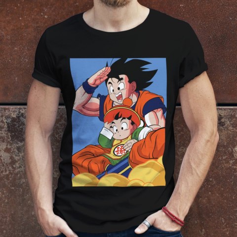 Koszulka męska czarna z nadrukiem " ANIME Dragon Ball Z"