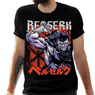 Koszulka męska czarna z nadrukiem " ANIME Berserk"