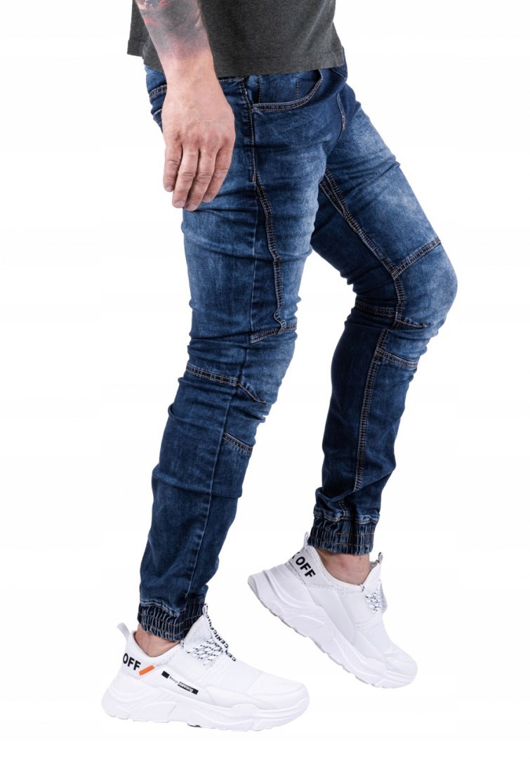 R.30 Spodnie joggery jeansowe męskie Rodrigo