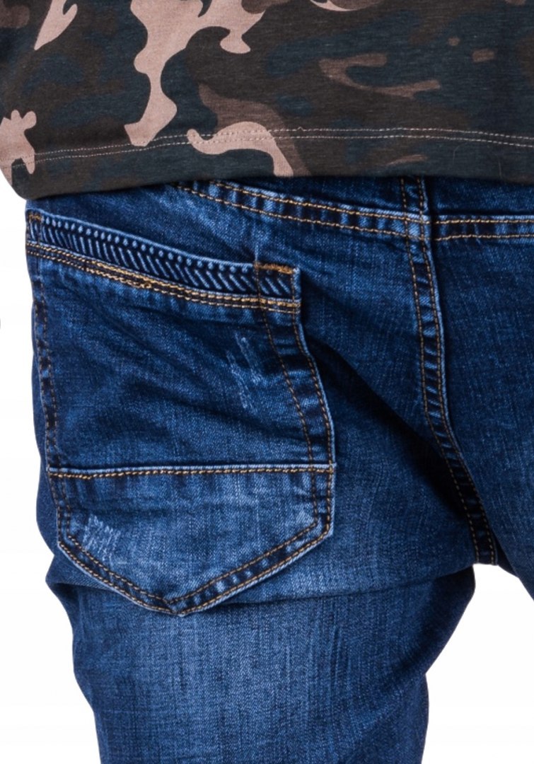 R.33 Spodnie joggery jeansowe męskie Simon