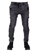 PAS 90 CM* joggery jeans czarne R. 34