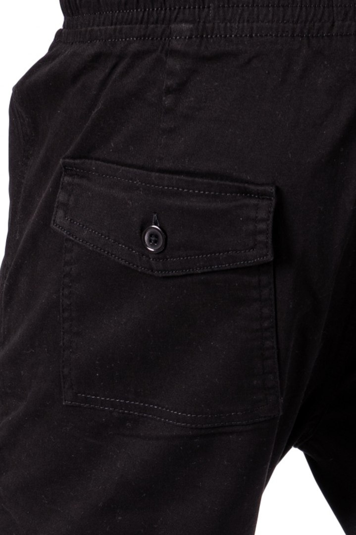 R.L Pas 88-92cm spodnie męskie JOGGERY czarne Yao