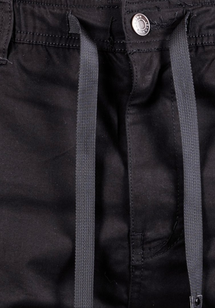 R28 Spodnie męskie joggery materiałowe bojówki Ero