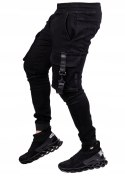 Spodnie męskie BOJÓWKI joggery czarne Gant r.38