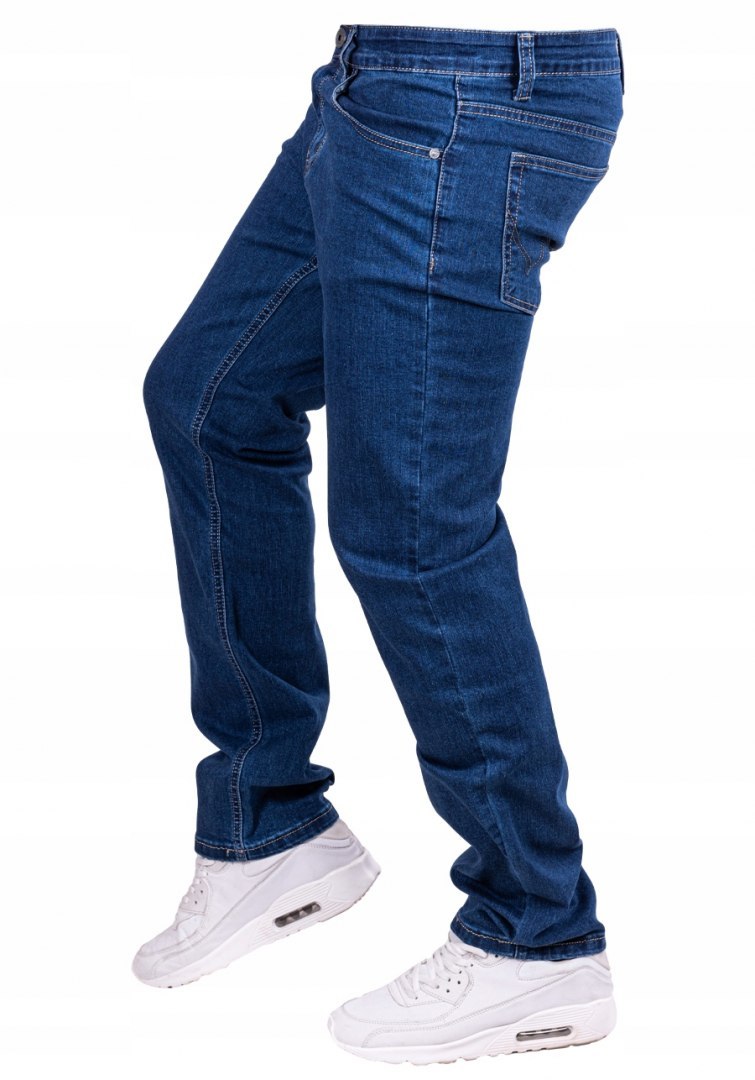 Spodnie męskie JEANSOWE klasyczne proste IAGO r.42