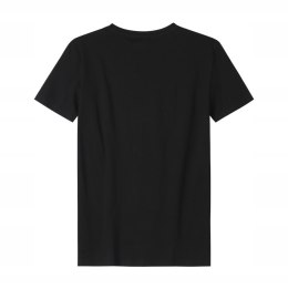 R. L Koszulka bawełniana T-SHIRT czarny HUMOR