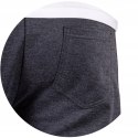 3XL Krótkie spodnie SPODENKI dresowe grafit Joran