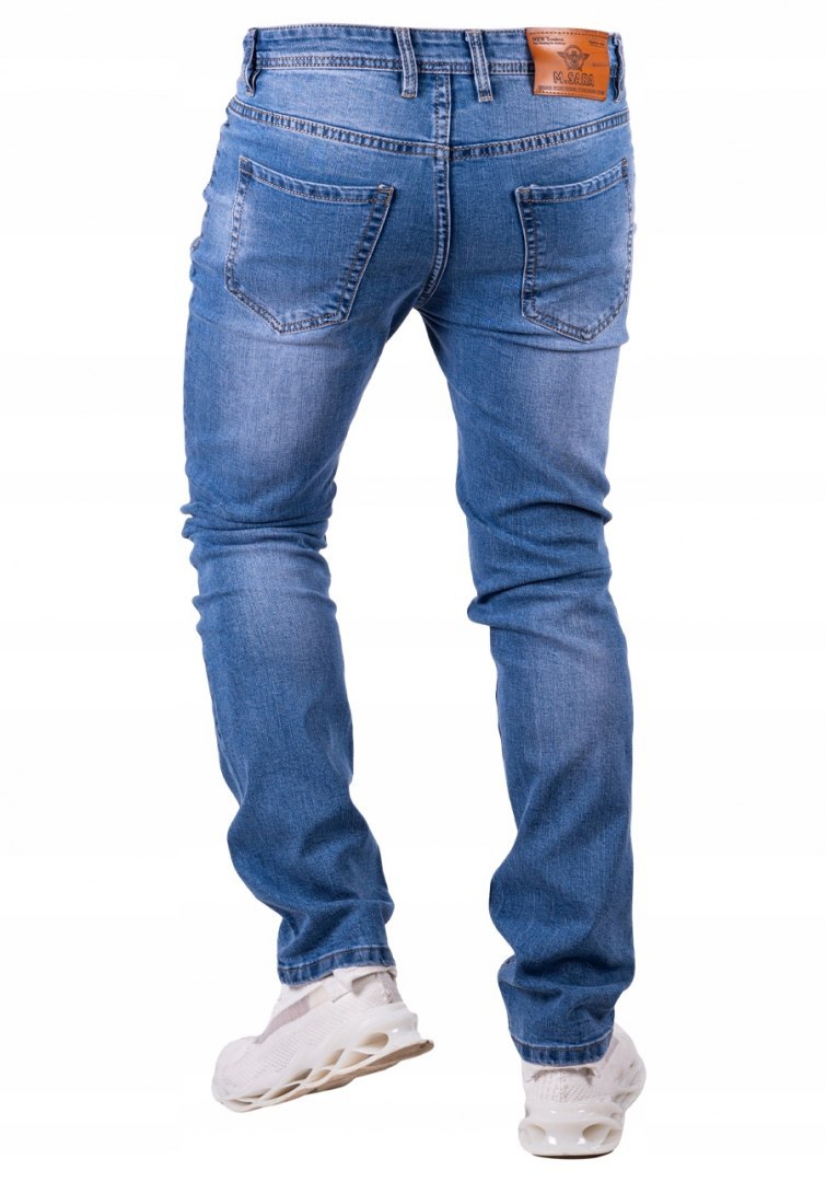 Spodnie klasyczne JEANSY zwężane EDDI3 r.33