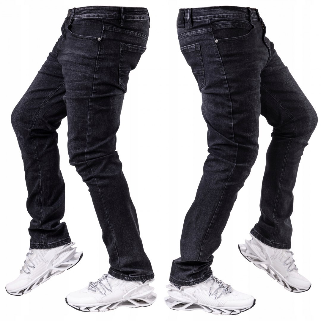 R.33 Spodnie męskie jeansowe klasyczne EBBE