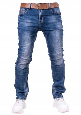 R.34 Spodnie męskie jeansowe klasyczne FAISAL