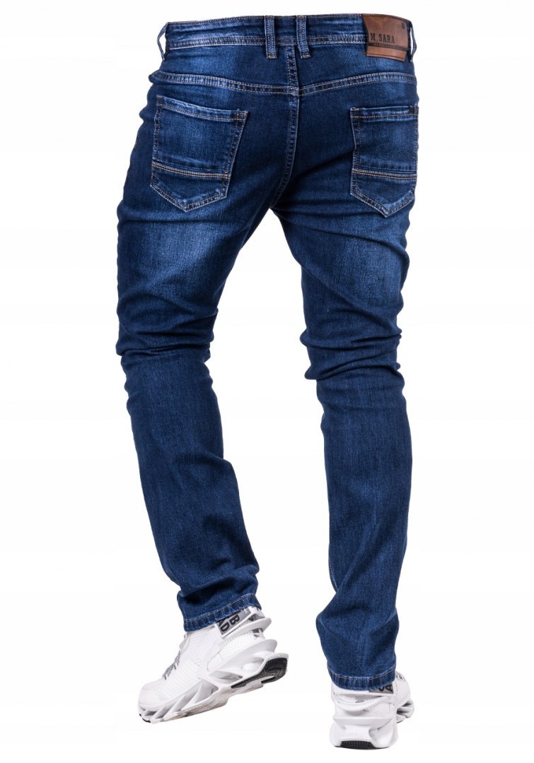 R.31 Spodnie męskie jeansowe klasyczne NASI