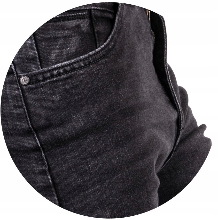 R.34 Spodnie męskie jeansowe klasyczne OLVIR