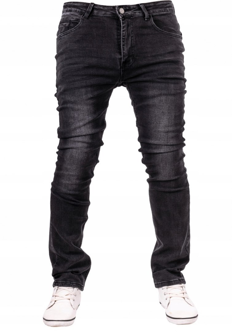R.35 Spodnie męskie jeansowe klasyczne OLVIR