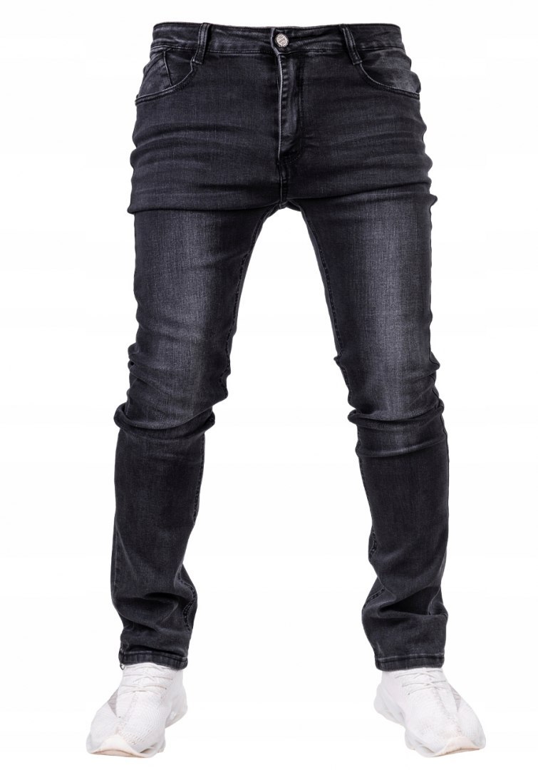 R.34 Spodnie męskie jeansowe klasyczne SINDRI