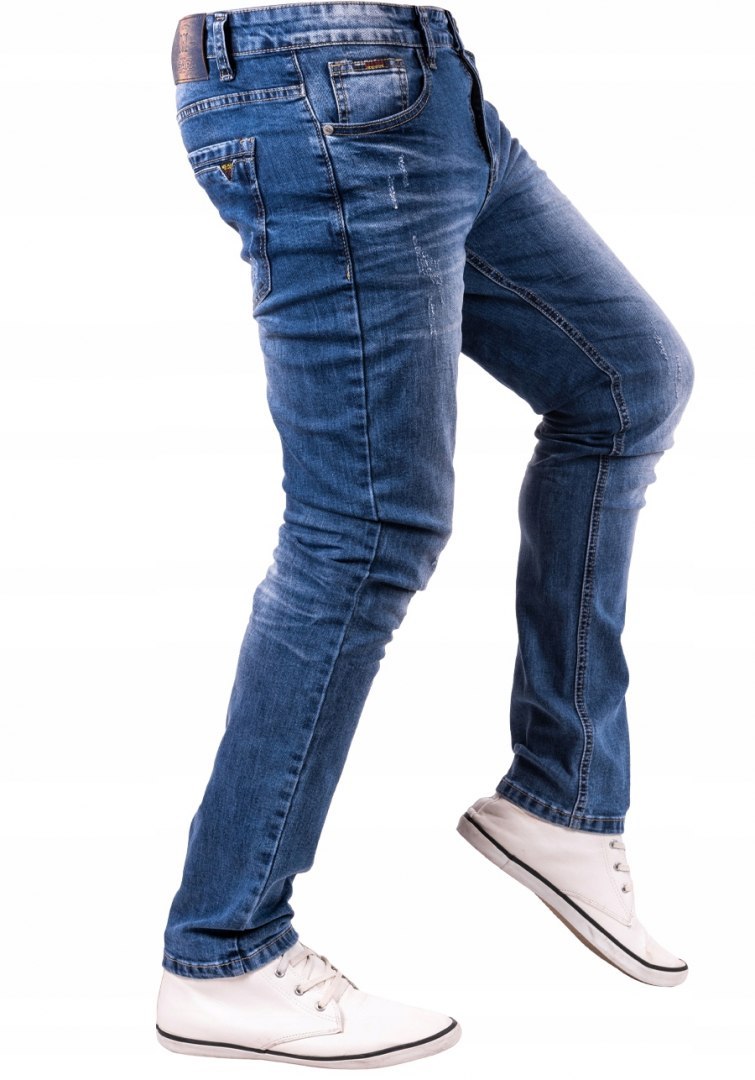 R.32 Spodnie męskie jeansowe SLIM HADD