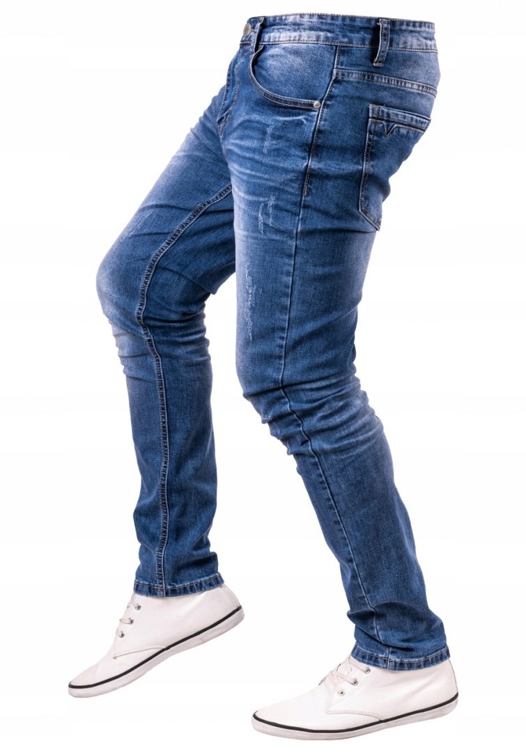 R.38 Spodnie męskie jeansowe SLIM HADD