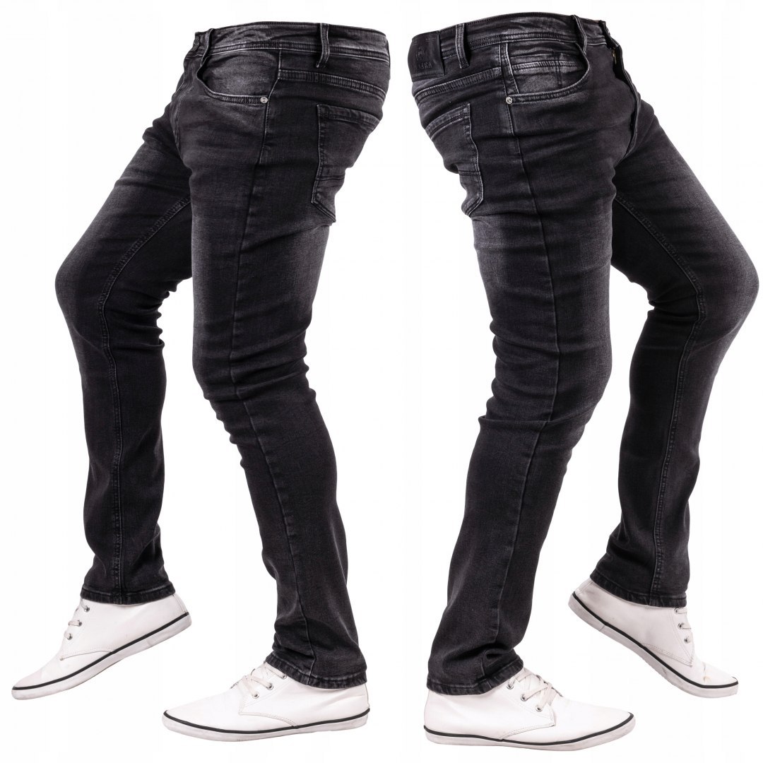 R.37 Spodnie męskie jeansowe SLIM MADS