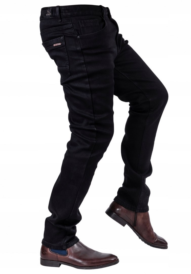 R.40 Spodnie męskie jeansowe ocieplane INGOLF